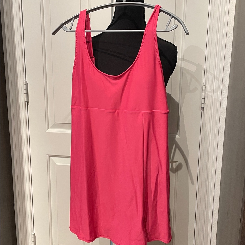 Old Navy Bright Pink Swim Dress (E)